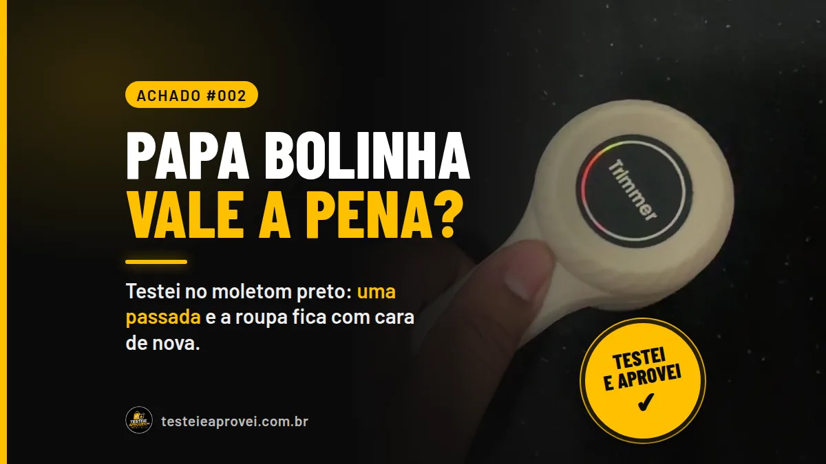 Papa Bolinhas Elétrico Vale a Pena? Testei e Aprovei (Achado #002)